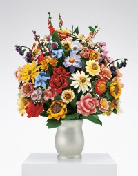 Large Vase of Flowers