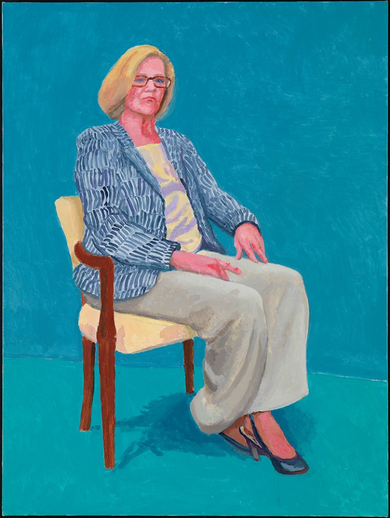 David Hockney 82 Portraits And 1 Still Life Sala De Prensa Del Museo